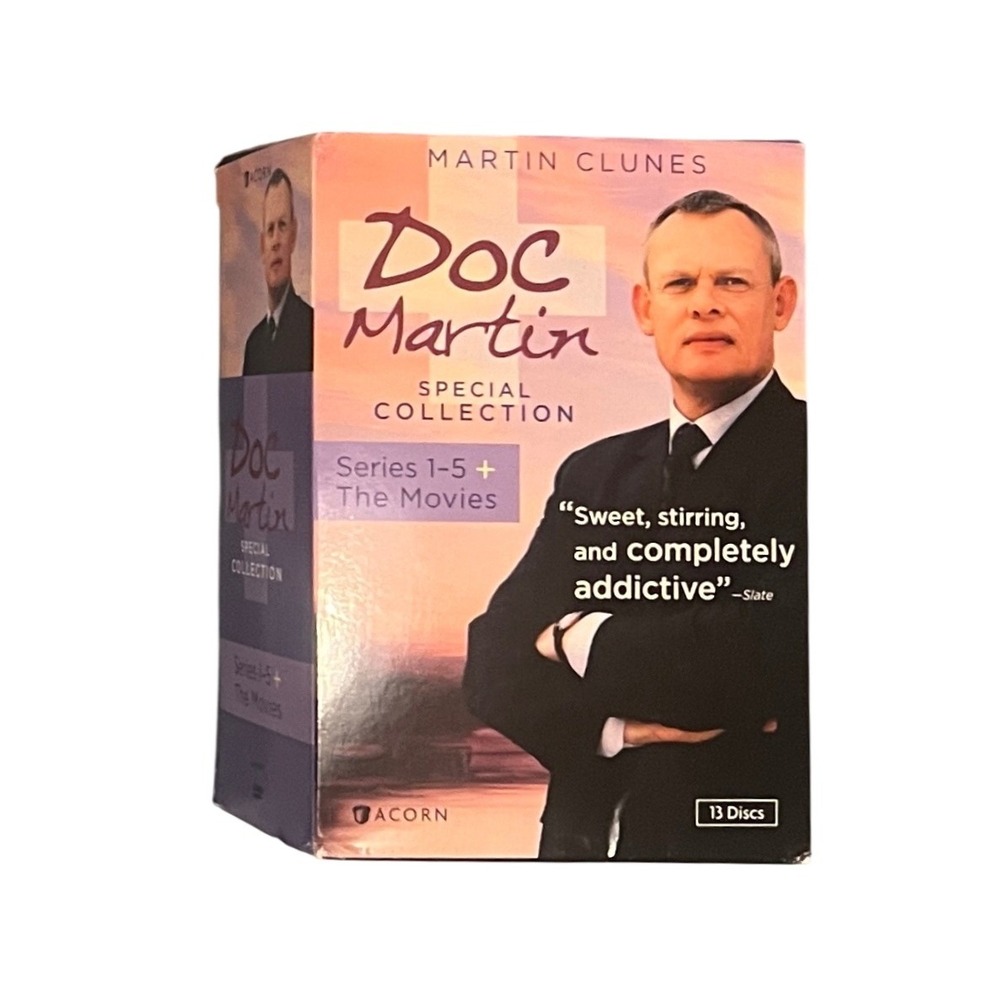 Doc Martin Special Collection Series 1-5 plus Movies 13-Disc DVD Box Set